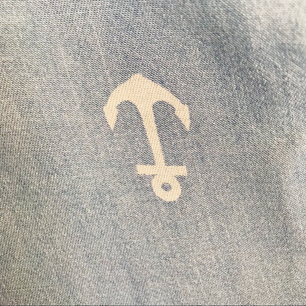 Life Style Nautical Long Sleeve Chambray Shirt - Picture 3 of 8